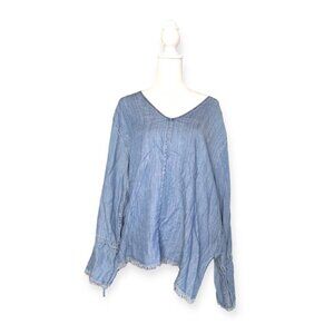 Rails - Stylish Denim Blouse